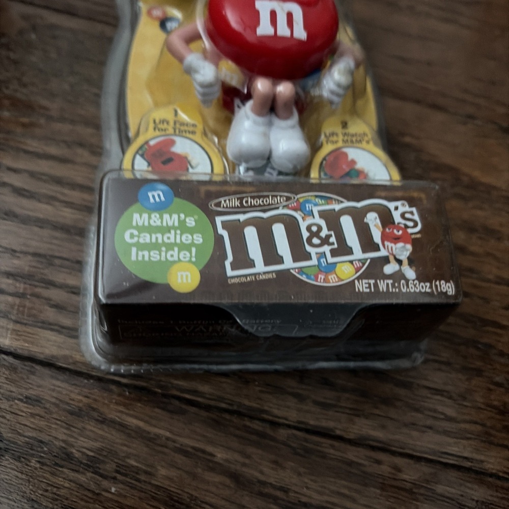 M&M's 2007 Collectible Red Character 3D Digital Wrist Watch NIB Y2K Novelty OS - Picture 3 of 7